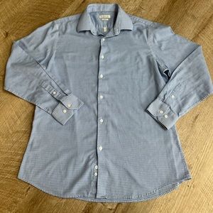 Mens long sleeve button down by Perry Ellis size 16 1/2 34/35